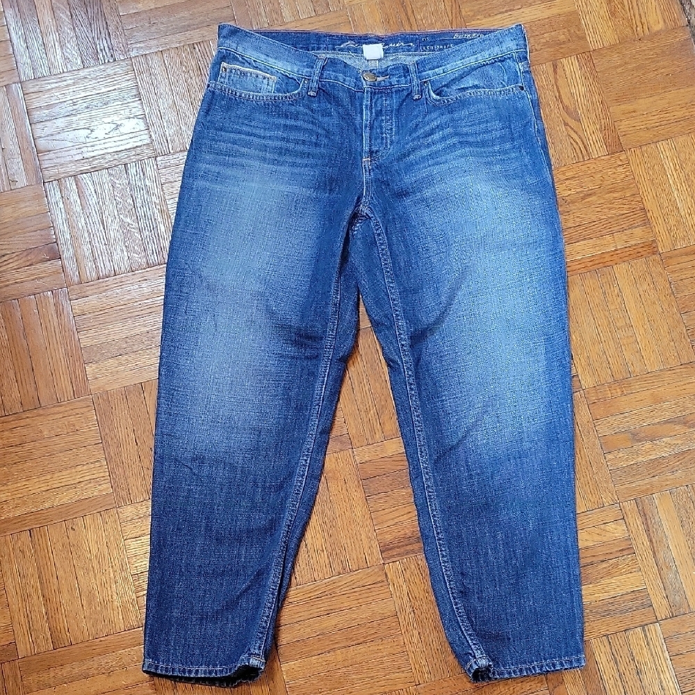 Eddie Bauer Women's Boyfriend Relaxed Fit Cotton Denim Jeans Size 8
